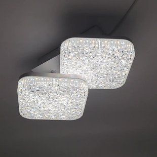 Светодиодная LED люстра светильник с пультом 48W