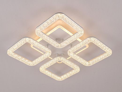 Светодиодная LED люстра с пультом и подсветкой 166W