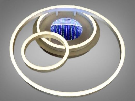Светодиодная LED люстра с пультом и 3d эффектом 100W